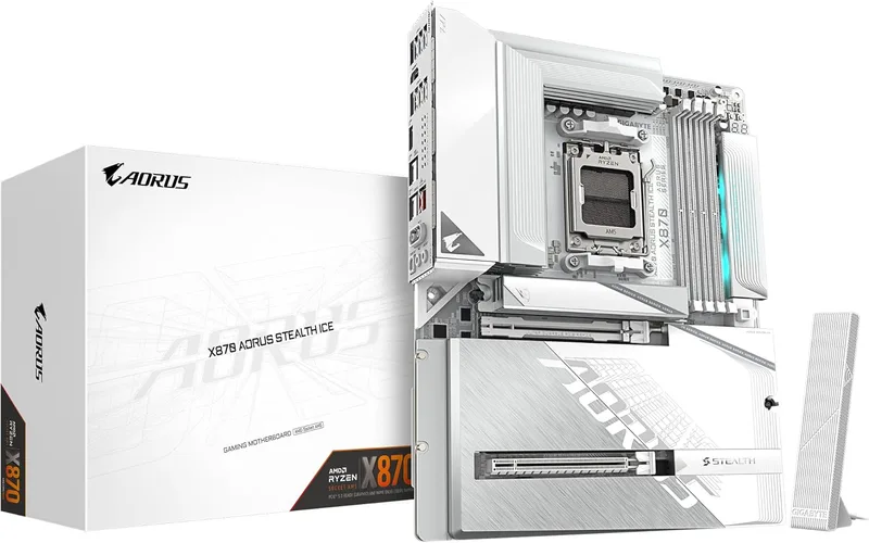 GIGABYTE X870 AORUS STEALTH ICE moderkort