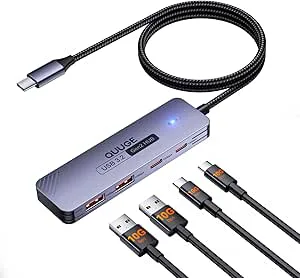 QUUGE 4-portars USB 3.2-adapter