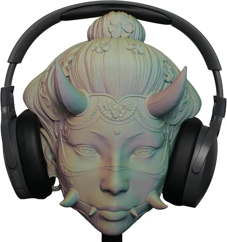 Genérico Hannya Gaming Headset-hållare, kompatibel med Bluetooth-hörlurar och kabel