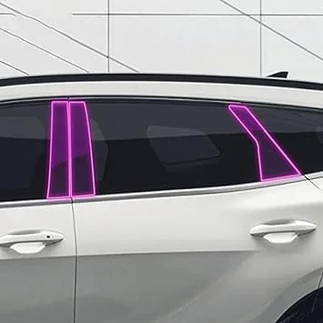 Bil skärmskydd, Bil Exteriör PPF Lack skyddsfilm Anti-repor av fönsterpelare TPU transparent film，För Kia Sportage NQ5 2022-2023