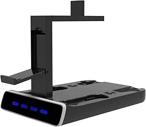 Högpresterande laddningsstation headset stativ