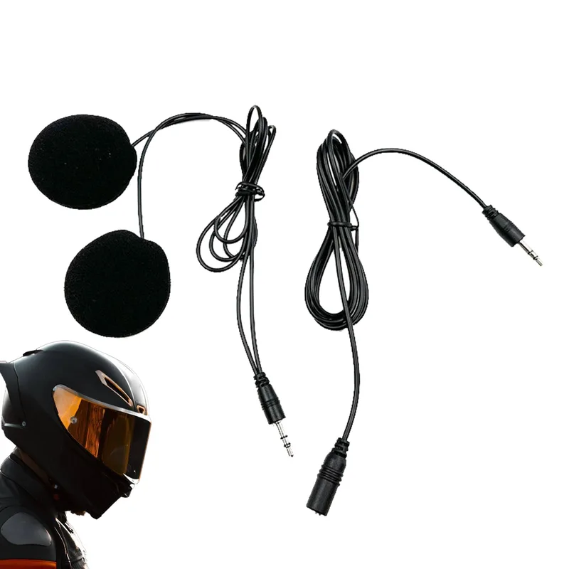 Motorcykelhjälmhögtalare