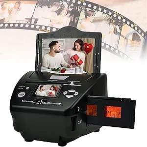 Film & Slide Scanner Digital Film Converter, 8,1 Mega Pixels Foto och Film Scanner
