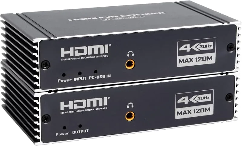 4K 30Hz 120 m HDMI KVM-förlängare