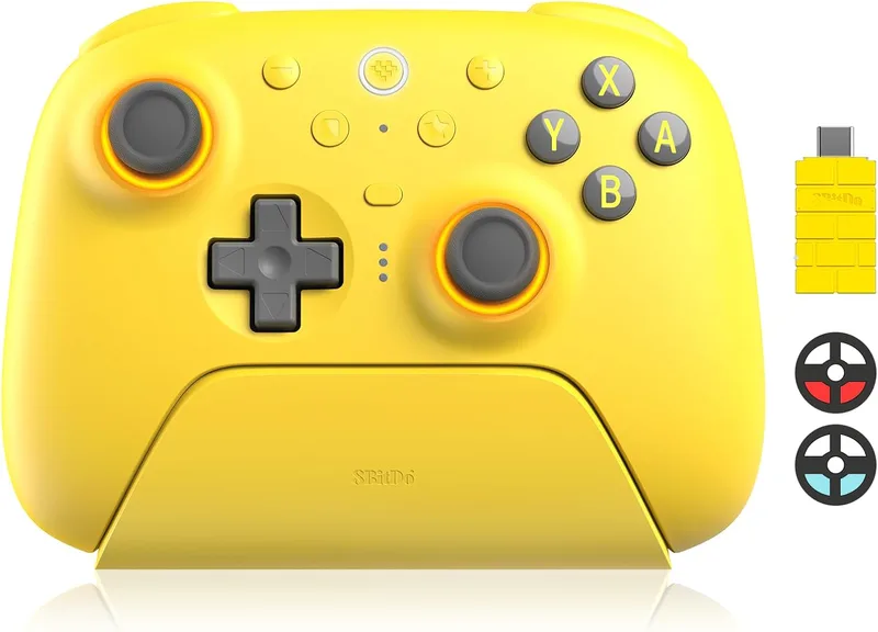8BitDo Ultimate 2 Bluetooth-styrenhet med TMR-joysticks