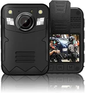 Bärbar DV-kamera YSW-Q5 1440P HD Infraröd Digital Bodycam Övervakning Säkerhet Videoinspelare Mini Monitor Trådlös Body Camera