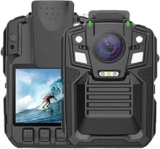 Bärbar DV-kamera A10-2 Vattentät GPS-fjärrskärm Bärbar Mini Bodycam Monterad Digital säkerhet Trådlös poliskamera