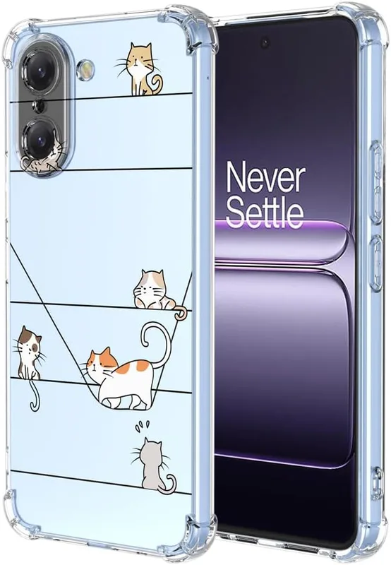 YUXING Klart fodral för OnePlus Nord CE 5 5G