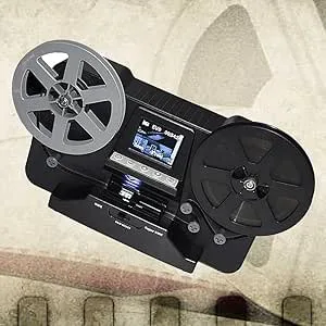 Digital Film & Slide Scanner, 8Mm och Super 8 Film Digitizer Converter, Digital Negatives Film och Digitizer