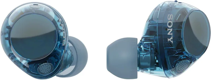 Sony WF-C710N brusreducerande öronsnäckor, Glass Blue