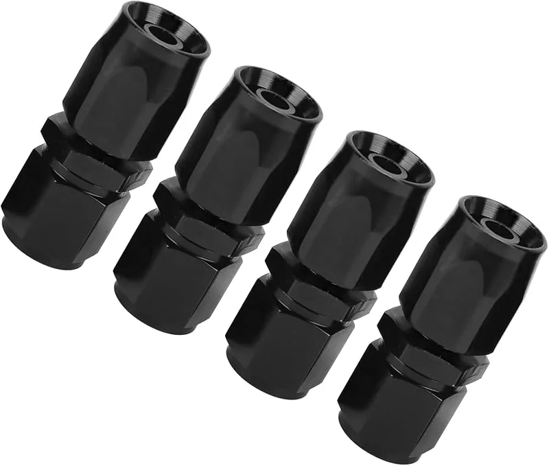 Alomejor Aluminium Swenk Snake End Pasadapter -paket för Korrosionsbeständighet och Nylonflätade Ormar