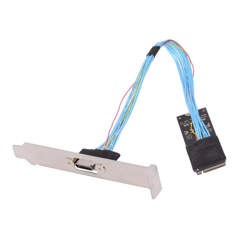 CY 2280 NGFF PCI-E4.0 M.2 till Oculink SFF-8612 SFF-8611 värdkabel