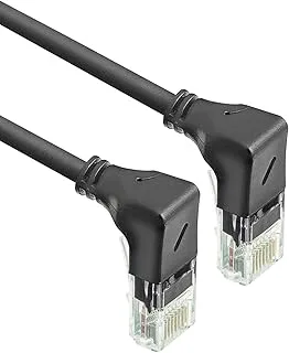 ACT CAT6A nätverkskabel 90° vinklad