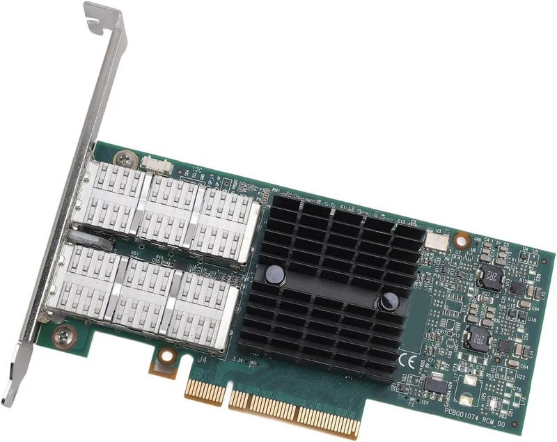 GOWENIC 40GBE PCIe Network Card, 40 Gbps Ethernet PCIe Card 40 GB Ethernet Adapter Dual Port 80 Gbps Totalt med QSFP -portar för Datacenter Servrar Ar