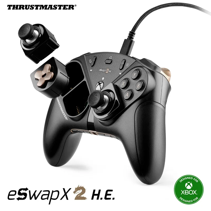 Thrustmaster ESWAP X2 H.E gamepad för Xbox och PC, svart