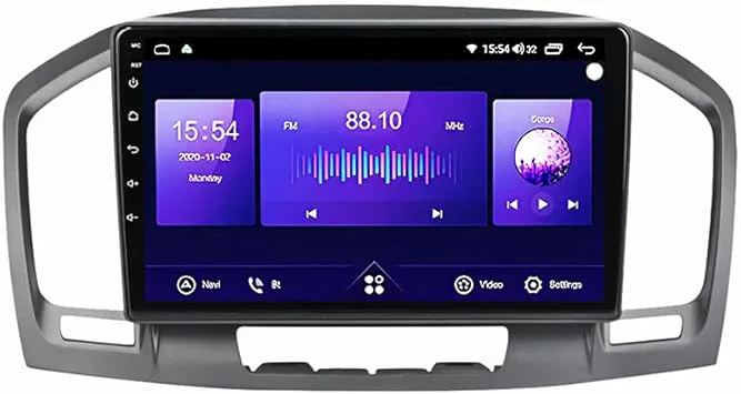 Double Din Android Car Stereo 9'' Touchscreen Multimedia för Opel Insignia 2008-2013