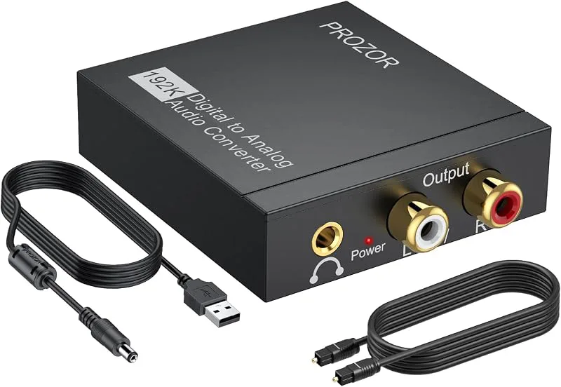 PROZOR DAC-omvandlare 192 kHz