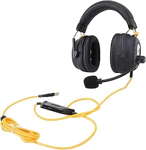 SENECESLI Kabelanslutet USB-spelheadset HiFi Surroundljud Brusreducerande Mikrofon