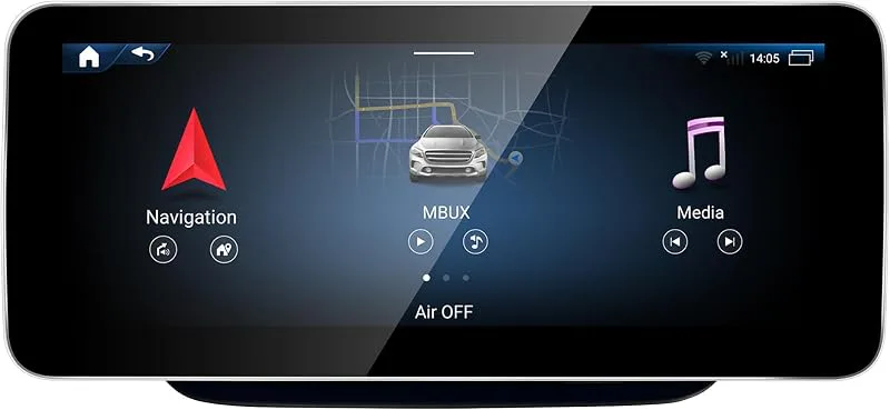 CarPlay Android Auto för Mercedes A-klass (W176) B-klass (W246) CLA (C117) G-klass (W463) GLA (X156)