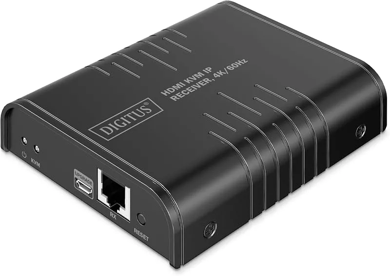 DIGITUS HDMI KVM IP-mottagare för DS-55355 – UHD 4k 60Hz