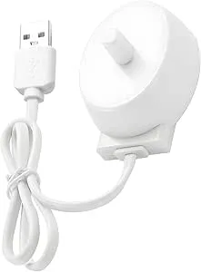 USB-laddare för Oral B elektrisk tandborste, laddare laddningsstationsuttag för Oral B IO-serien, typ 3757-laddare laddkabel, bärbar, kompatibel med iO6, iO5, iO4, iO3