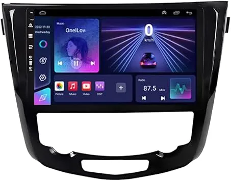 Android 15 Bilspelare Radio 9 Tums Pekskärm Multimedia För Nissan Qashqai 2 X-Trail 3 T32 2013-2017