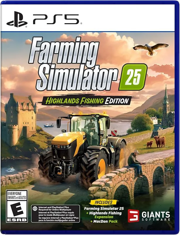 Farming Simulator 25 Highlands Fishing Edition for Playstation 5