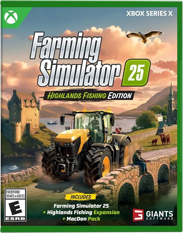 Farming Simulator 25 Highlands Fishing Edition for Xbox Series X