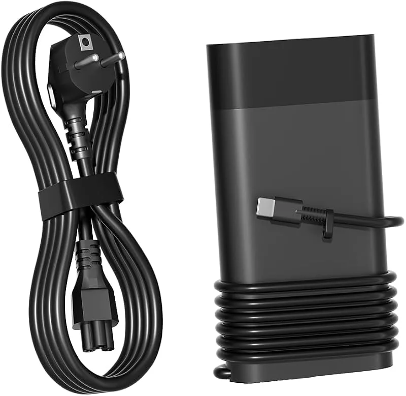 130W USB-C-laddare kompatibel med DELL Precision 5530 5770 5760 5750 5570 XPS 17 16 15 9730 9720 9710 9640 9575 inspiron