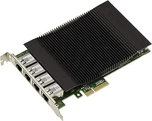 KALEA-INFORMATIQUE PCIe x4 nätverksstyrenhetskort med 4 portar 2.5 Gigabit Ethernet RJ45