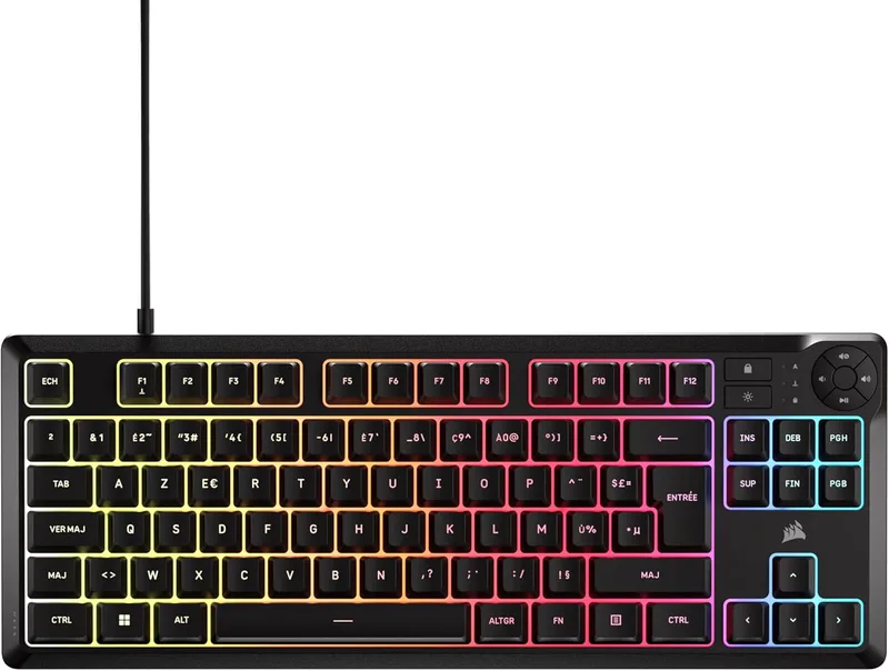 Corsair K55 Core TKL RGB-speltangentbord
