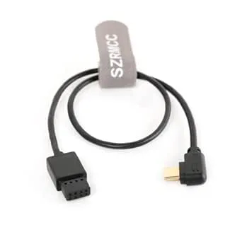 SZRMCC D-JI Ronin-S RSS-kontrollkabel USB Type-C data slutare frigöringskabel för Canon EOS R5 R6 R7, Nikon Z6 Zfc, S-Ony A1, FX3, A7S3, A7M4, Pan-asonic Lumix GH5 GH5S-kamera