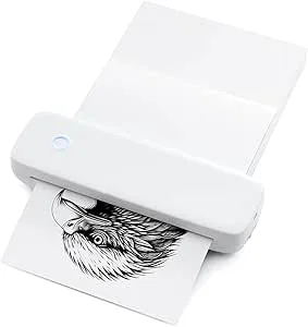 Matybobe Bärbar A4 Wireless Thermal Printer Printing