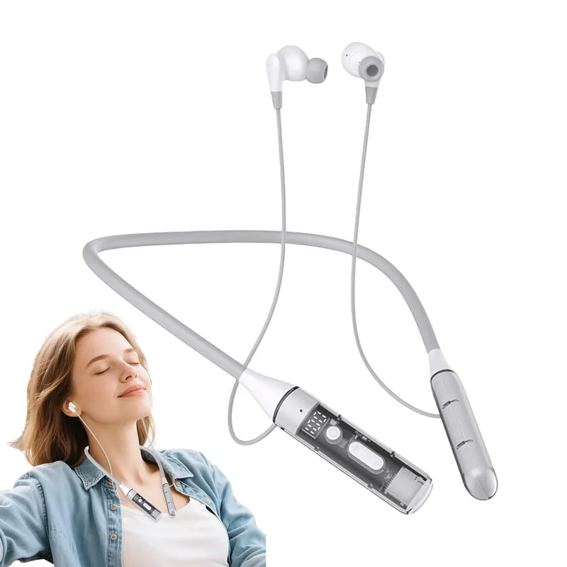 800 mAh halsband hörlurar