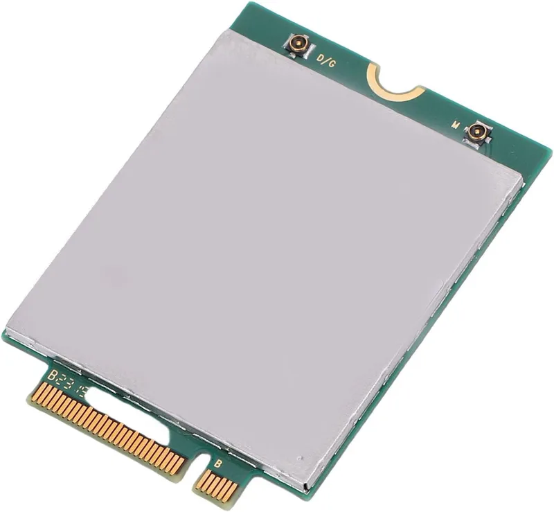 DW5824E 4G WWAN -kortmodul för Fortis X360 Laptop, PCIe M.2 Cat 6 300Mbps LTE -modul med Antenn för Trådlös Anslutning med Hög Hastighet