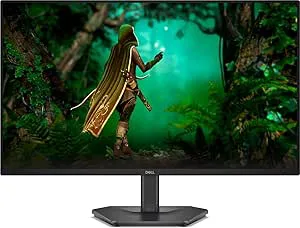 Dell 27 spelskärm – SE2725HG, Full HD (1920 x 1080), 200Hz, snabb IPS, 1ms, AMD FreeSync Premium, 99% sRGB, VESA (100 x 100 mm), DisplayPort, 2 HDMI, 3 års garanti, svart