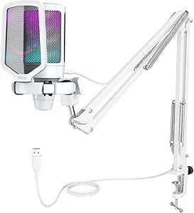 FIFINE USB-mikrofon PC spel med arm