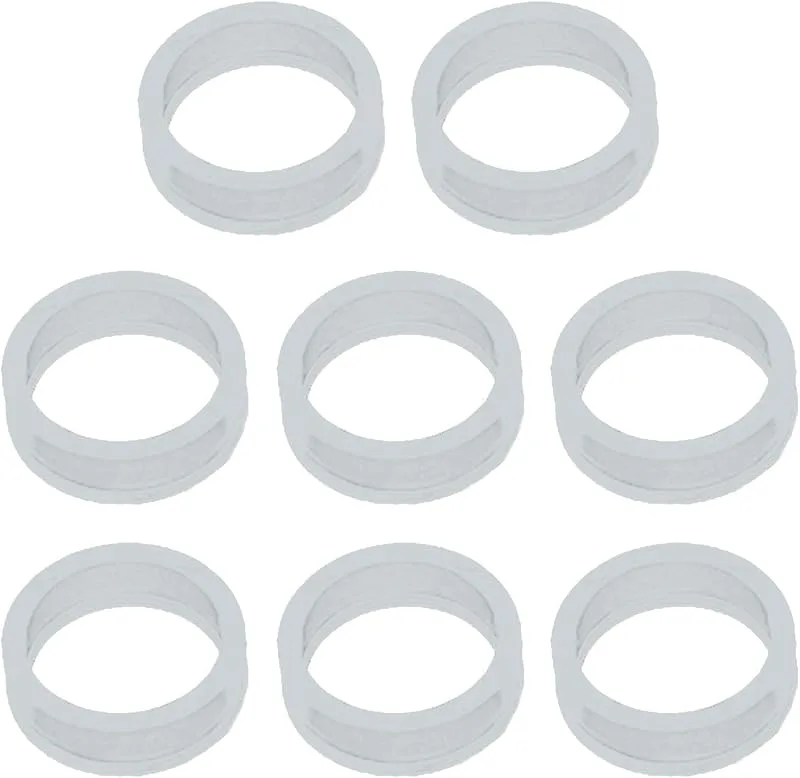 Set med 8 analoga stick försvarsringar