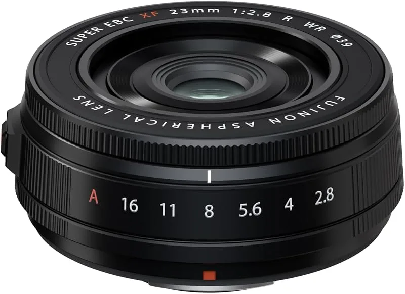 FUJIFILM Objectif Fujinon XF 23mm f/2.8 R WR Noir