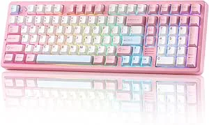 YUNZII AL98 trådlöst mekaniskt speltangentbord i aluminium