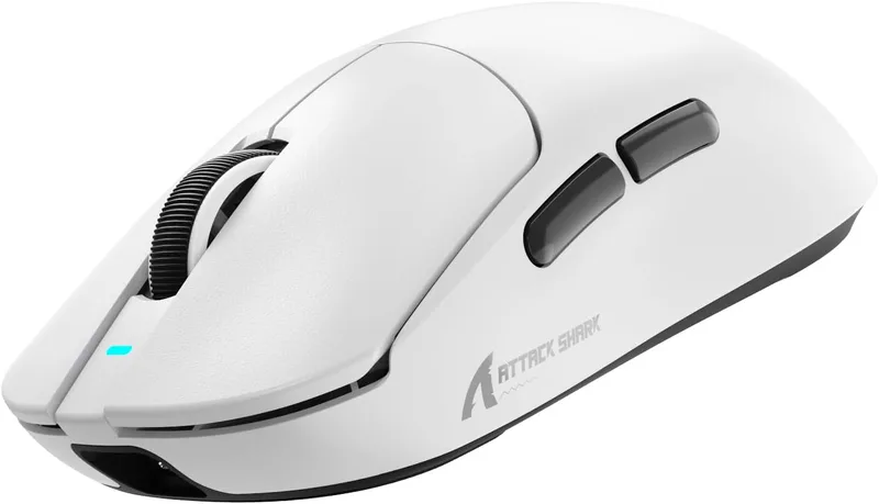 ATTACK SHARK X8SE Mouse for Large Hand, 55g SUPERLIGHT, PixArt PAW3311 Gaming Sensor, BT/2.4G Wireless/Wired, Adjustable