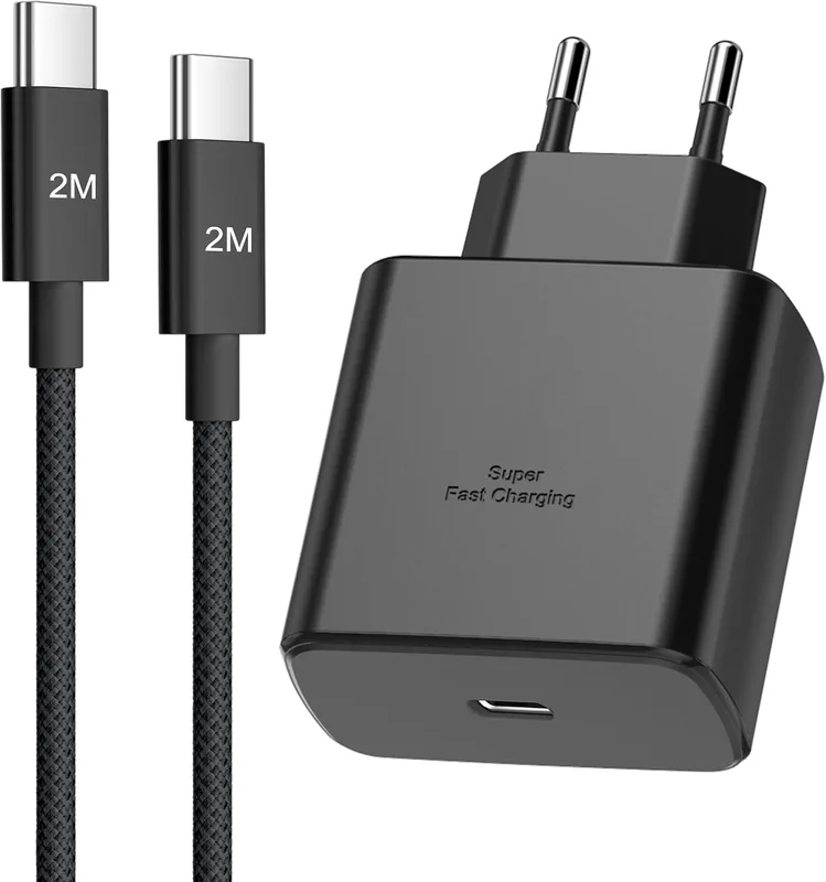 Bimker 45W USB C-Laddare Snabbladdningskabel för Samsung