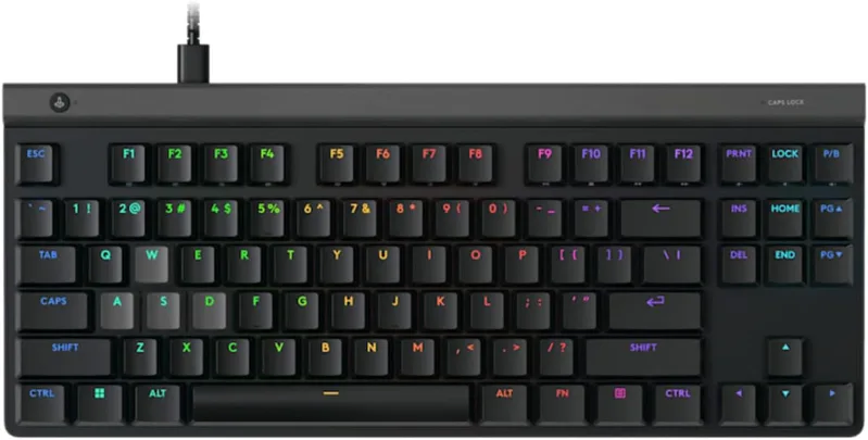 Logitech G 515 Rapid TKL Low-Profile Wired Gaming Keyboard, Fully Customizable PC Gaming Keyboard with Analog Low Profil