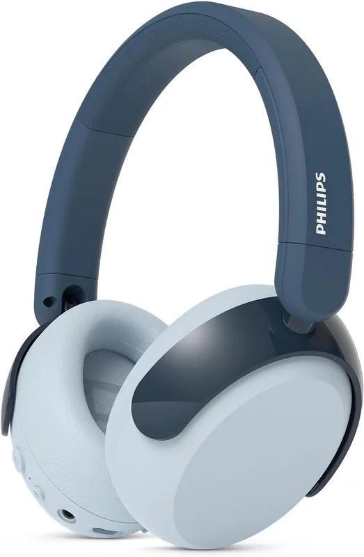 Philips TAK5500RT 5500-serien On-ear brusreducerande trådlösa vikbara Bluetooth 5.4-barnhörlurar, 34 timmar ANC-speltid,