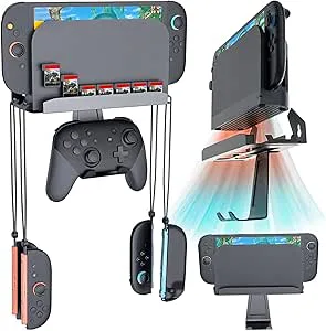 Ruspela Väggfäste för Switch 2/Switch/Switch OLED metallhållare