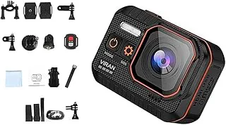 Actionkamera med fjärrkontrollskärm