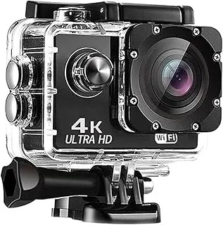 Ultra HD actionkamera 4K/30fps WiFi 2 tum 170D vattentät