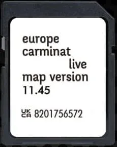 Générique Europe 2025 GPS-navigering SD-kort version 11.45