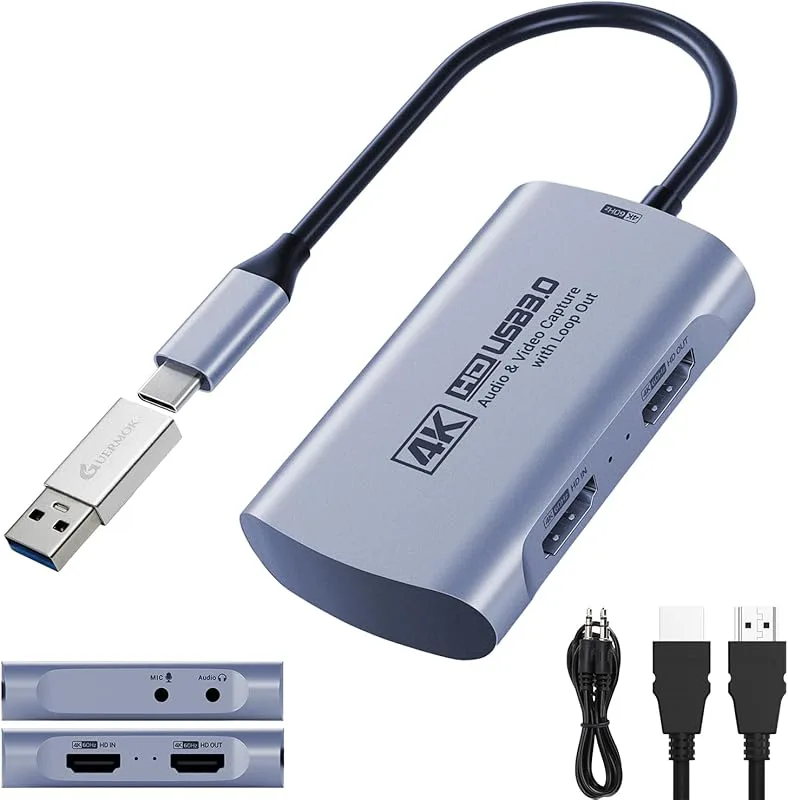 Guermok HDMI Capture Card