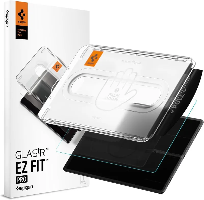 Spigen Glas.tR EZ Fit Pro Skärmskydd kompatibel